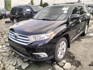 Toyota Highlander Limited 2012 Black