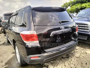 Toyota Highlander Limited 2012 Black