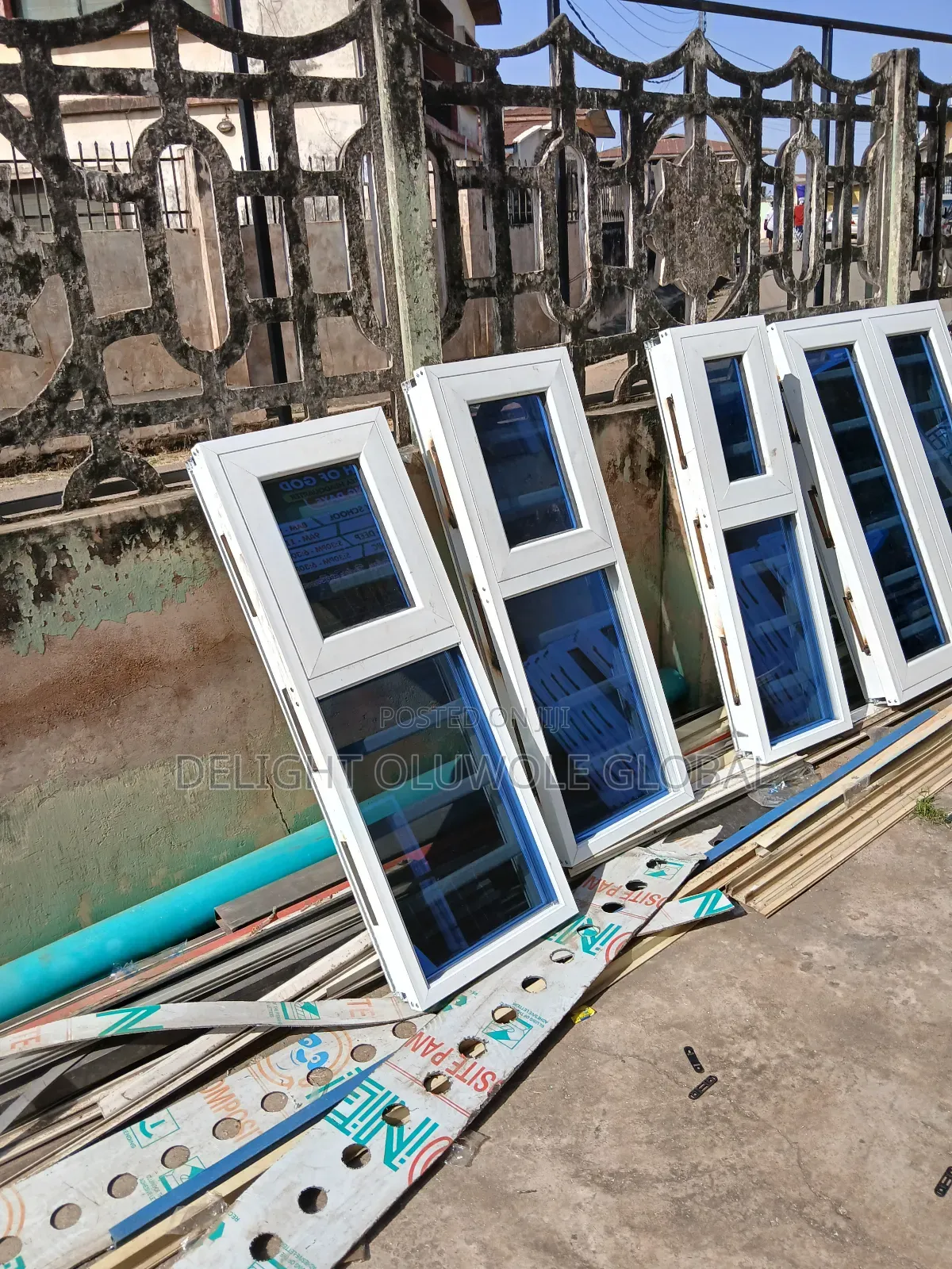 Casement Windows With Burglary and Net