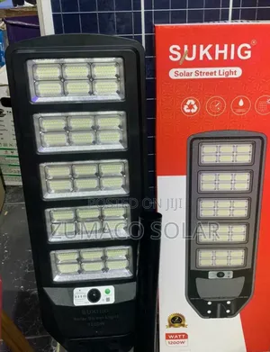 Best Brand 1200watts Solar Security Street Light