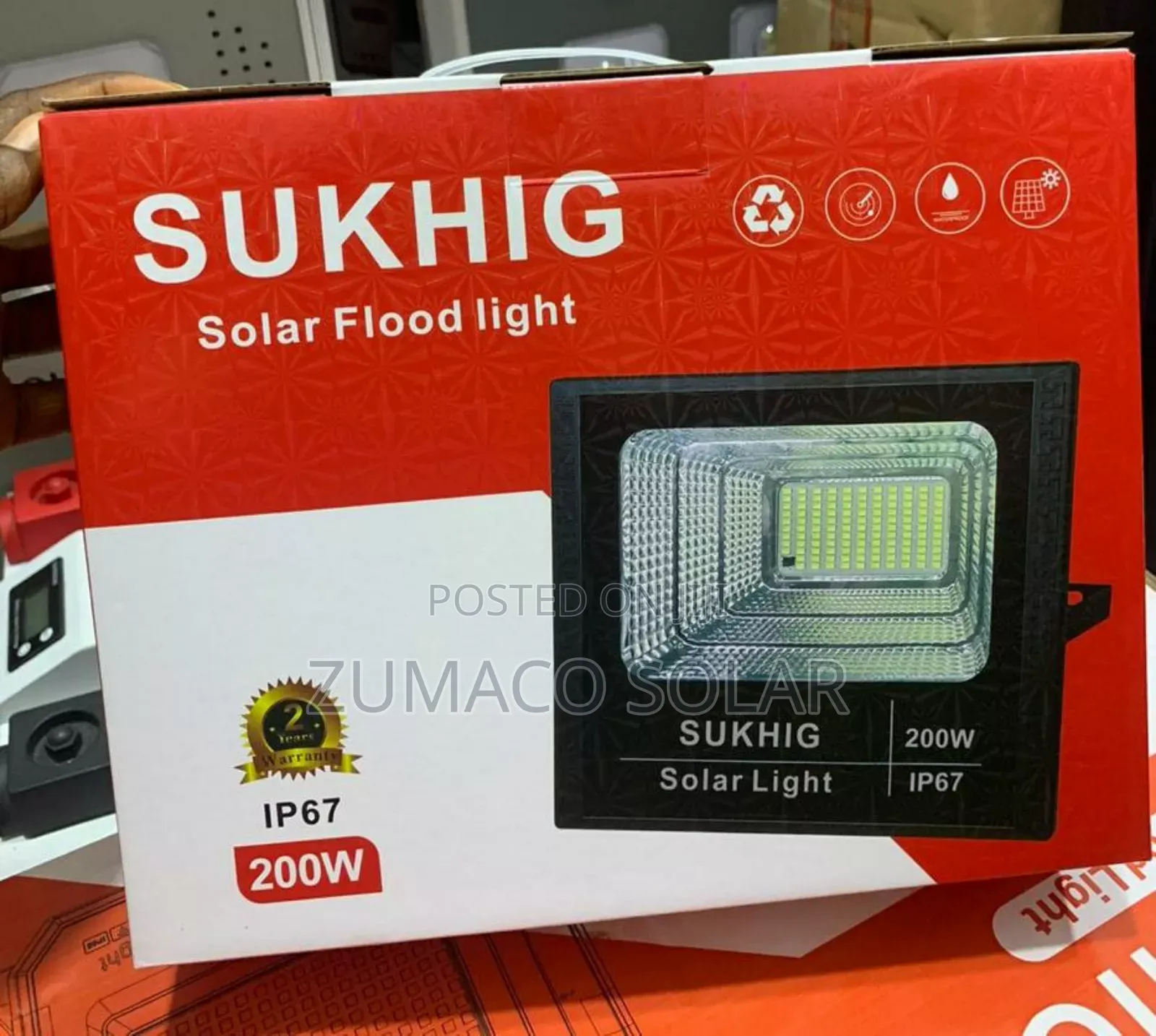 Best Quality 200watts Solar Security Streetlight