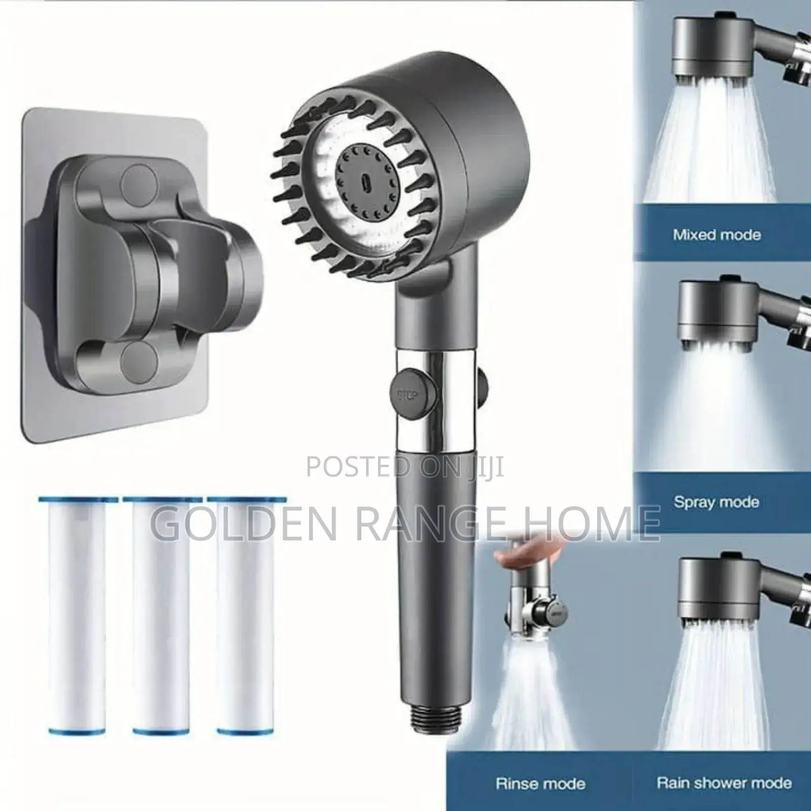 Handheld Multifunction Pressure Shower Head