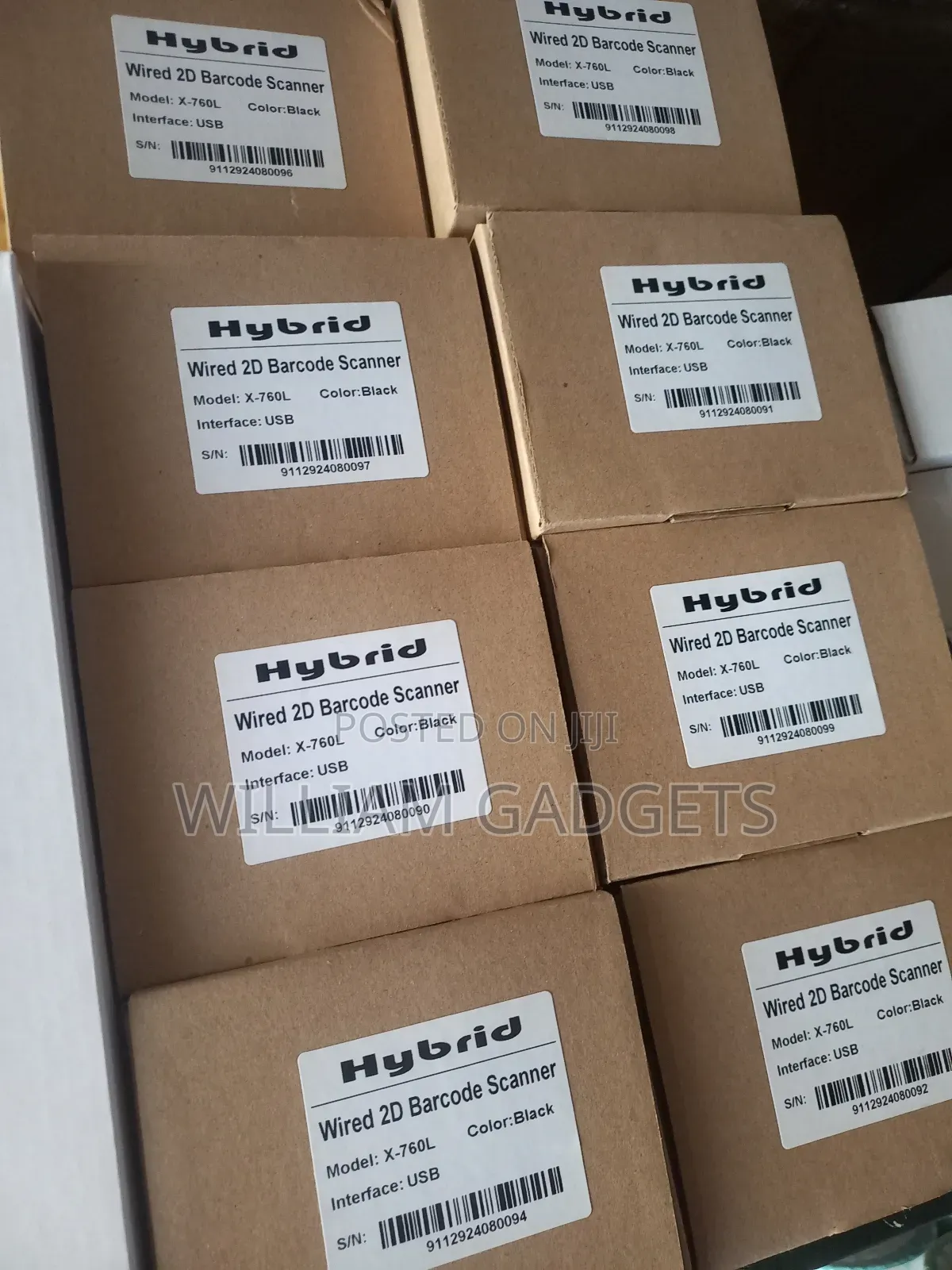 Hybrid Wired 2d Barcode Scanner