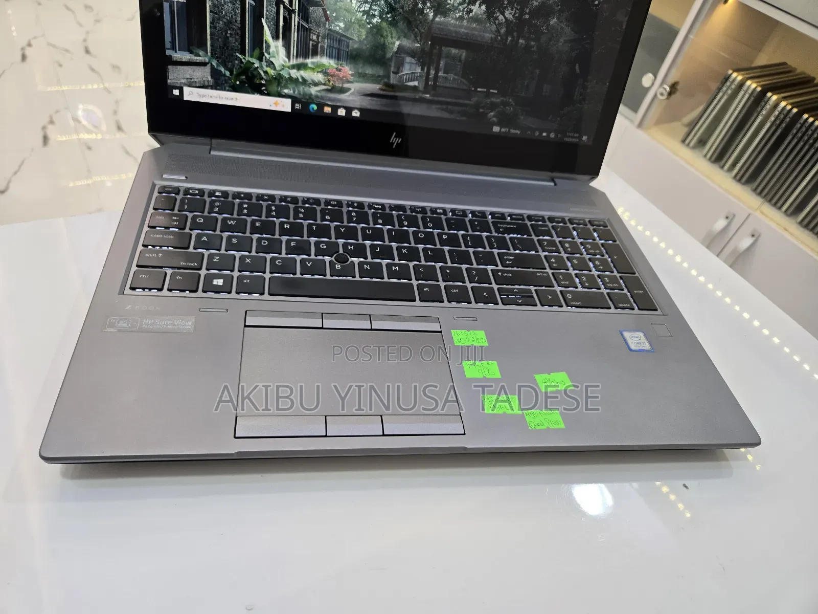 Laptop HP ZBook 15 16GB Intel Core I7 SSD 512GB