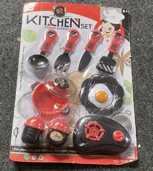 Unique Kitchen Set Food Diaries Kids Toy