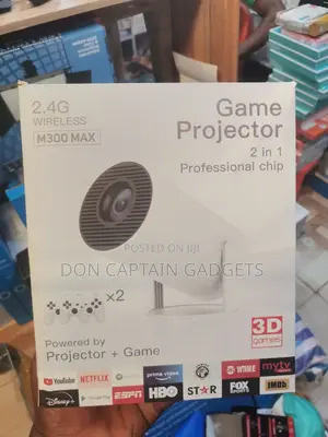 M300 Max Android Game Projector With Double Controller