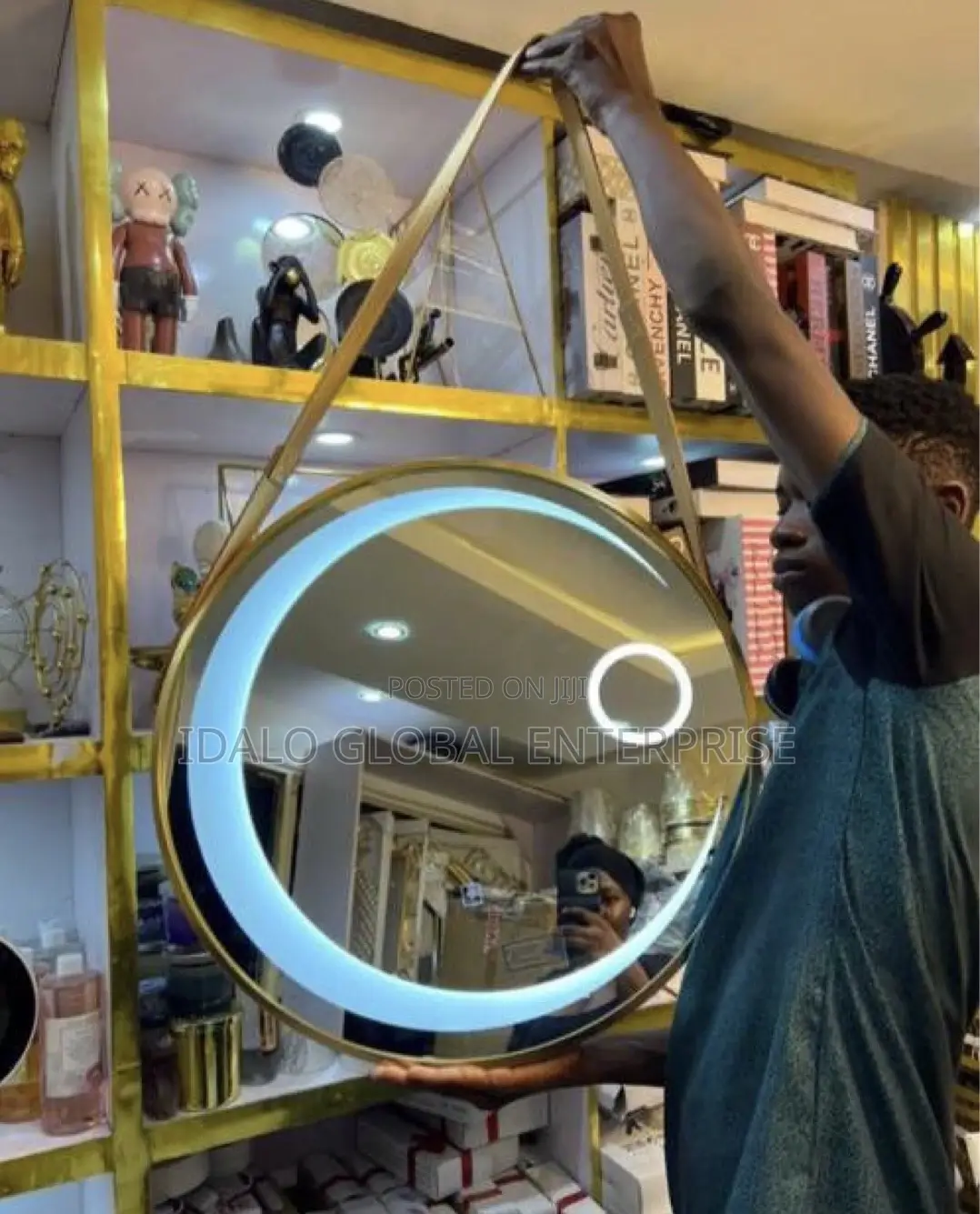 Big Belt LED Mirror