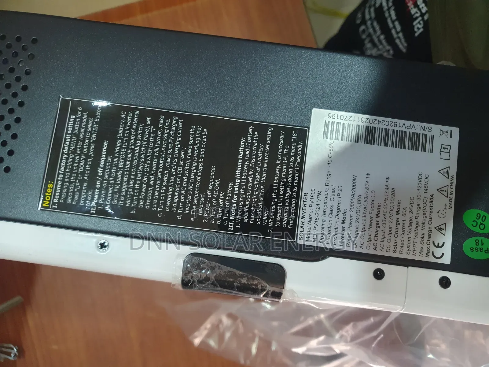 Must Inverter 2kva 24v