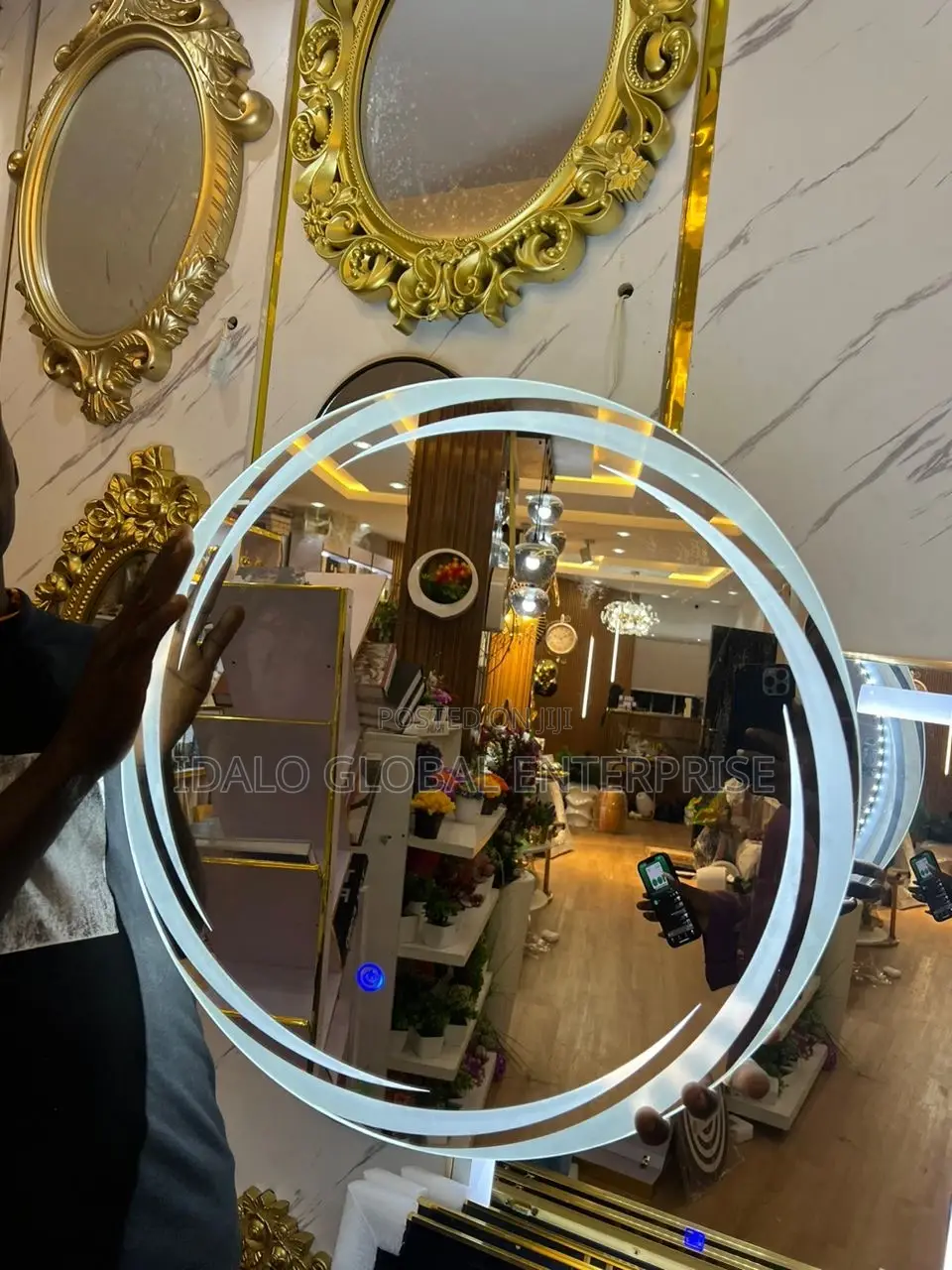 Versace Wall LED Mirror - 60cm