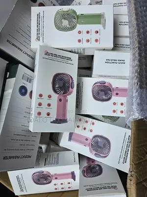 Mini Fan With Phone Holder