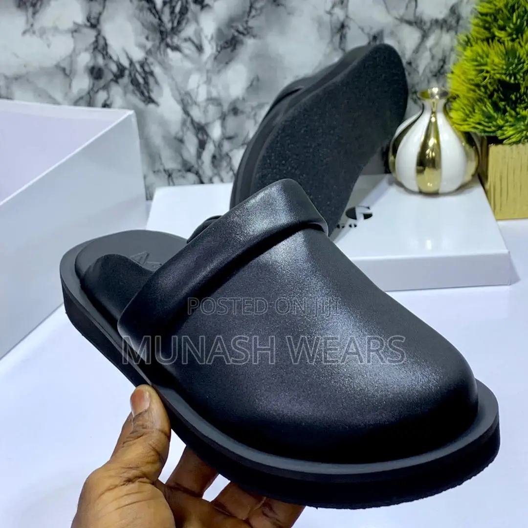 Mango Leather Mule