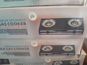 Thermocool Rustless Stainless Double Burner Gas Cooker