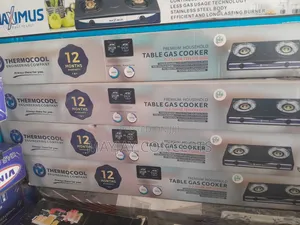 Thermocool Rustless Stainless Double Burner Gas Cooker