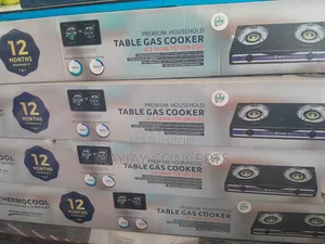 Thermocool Rustless Stainless Double Burner Gas Cooker