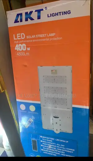 Photo - 400W Akt Lighting Solar Street Light Available