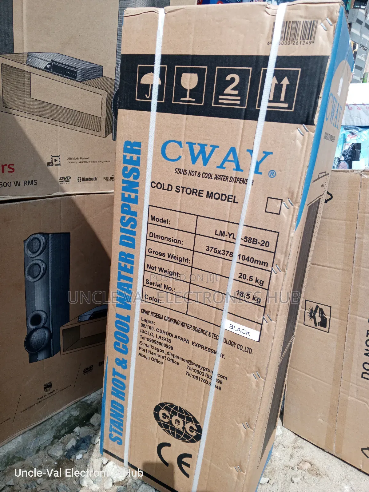 Cway Water Dispenser With Freezer