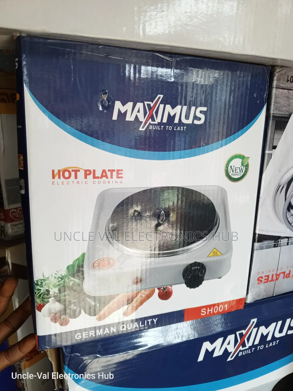 Maximus Single Electric Hotplate