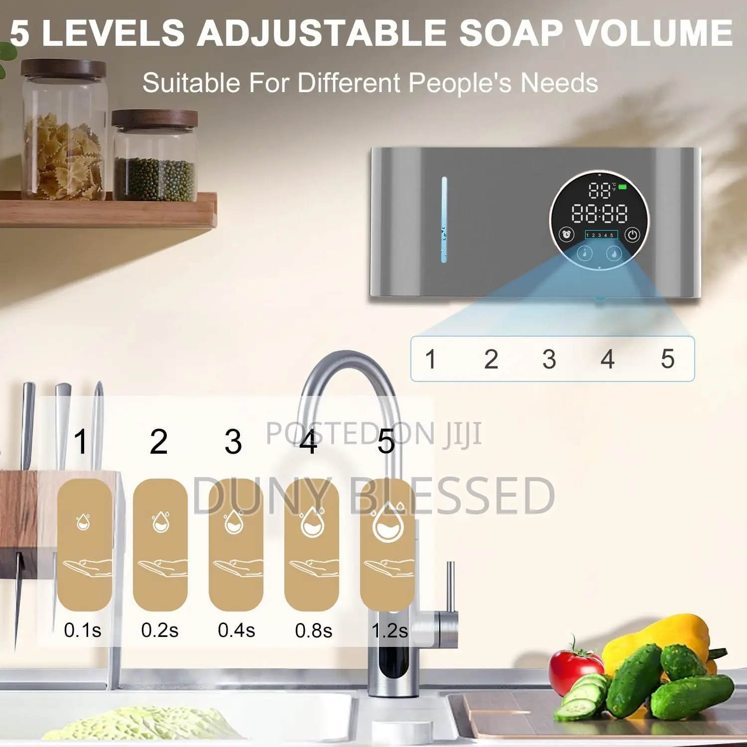 Wall Mount Automatic Soap Dispenser