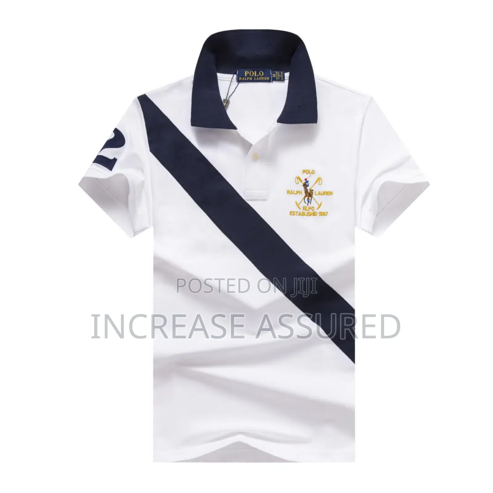 High Luxury Hackett Polo Ralph Collar Neck