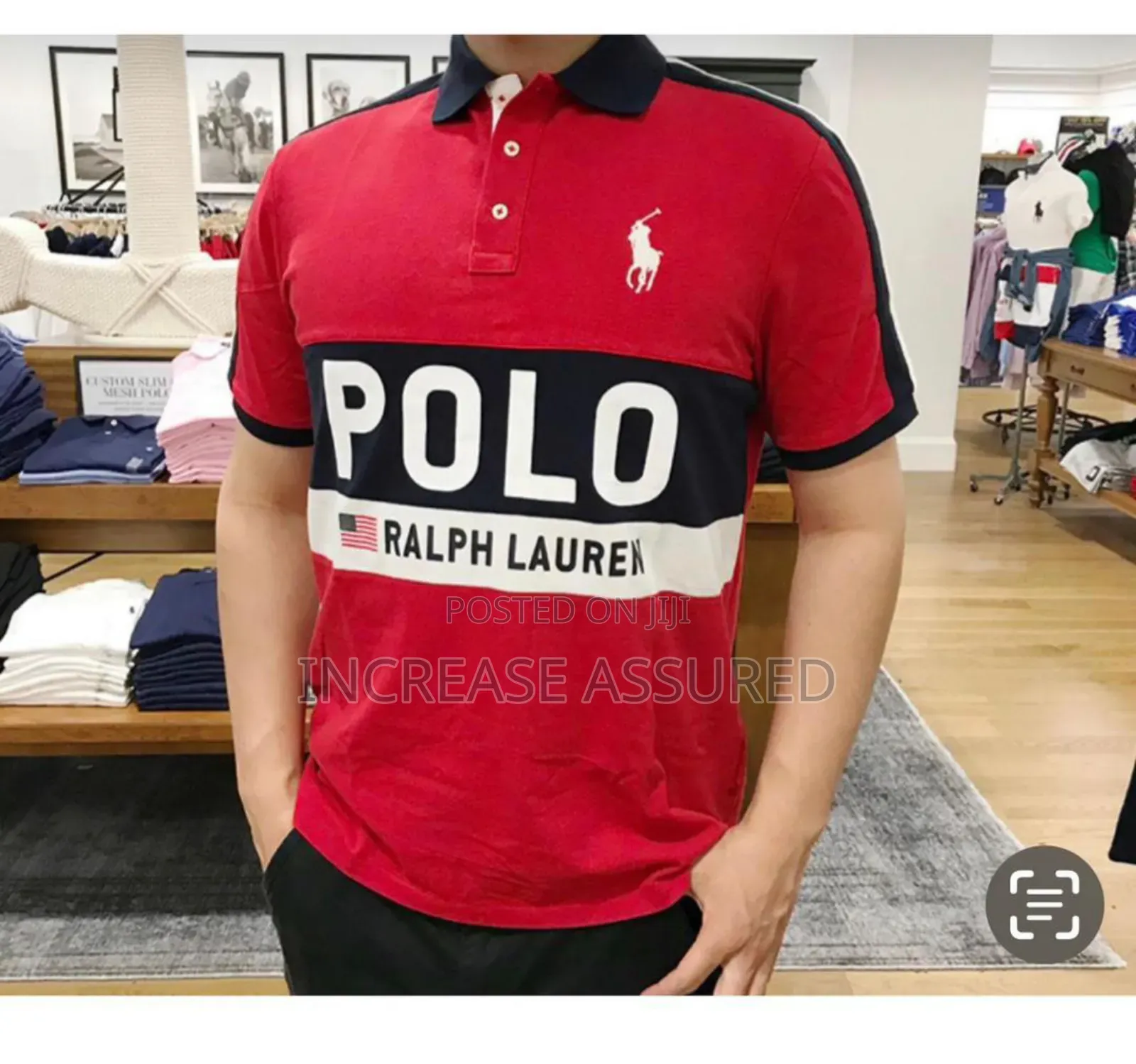 High Luxury Hackett Polo Ralph Collar Neck