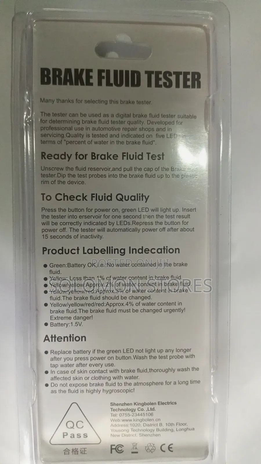 Battery Tester Digital