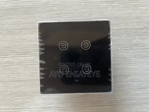 Smart Switch 4gang Black