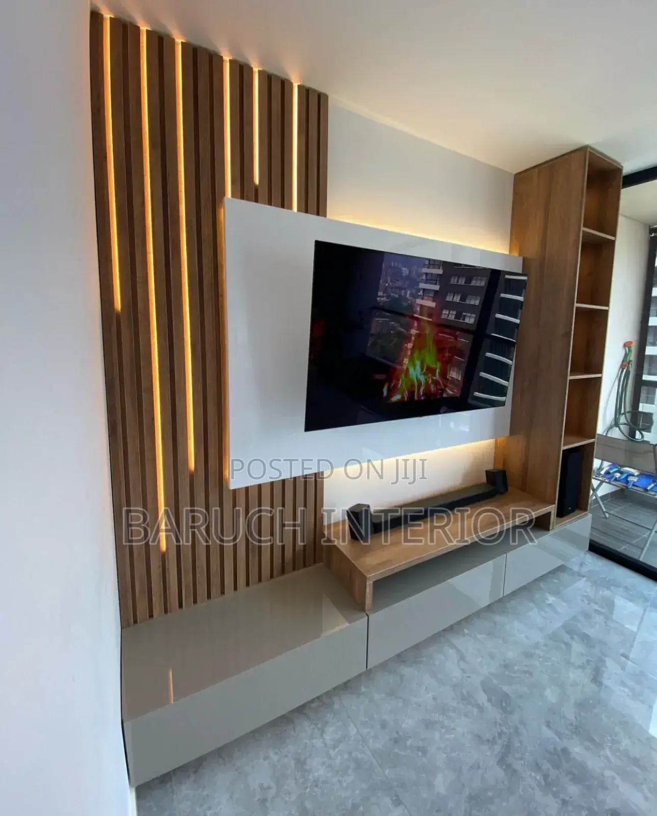 Sleek, Modern, and Space-Saving TV Console