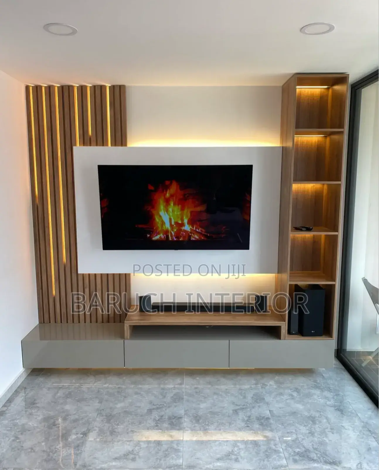 Sleek, Modern, and Space-Saving TV Console