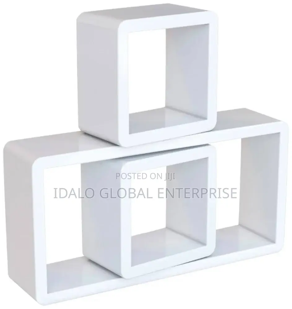 3 in 1 Decorative Floating Wall Shelves