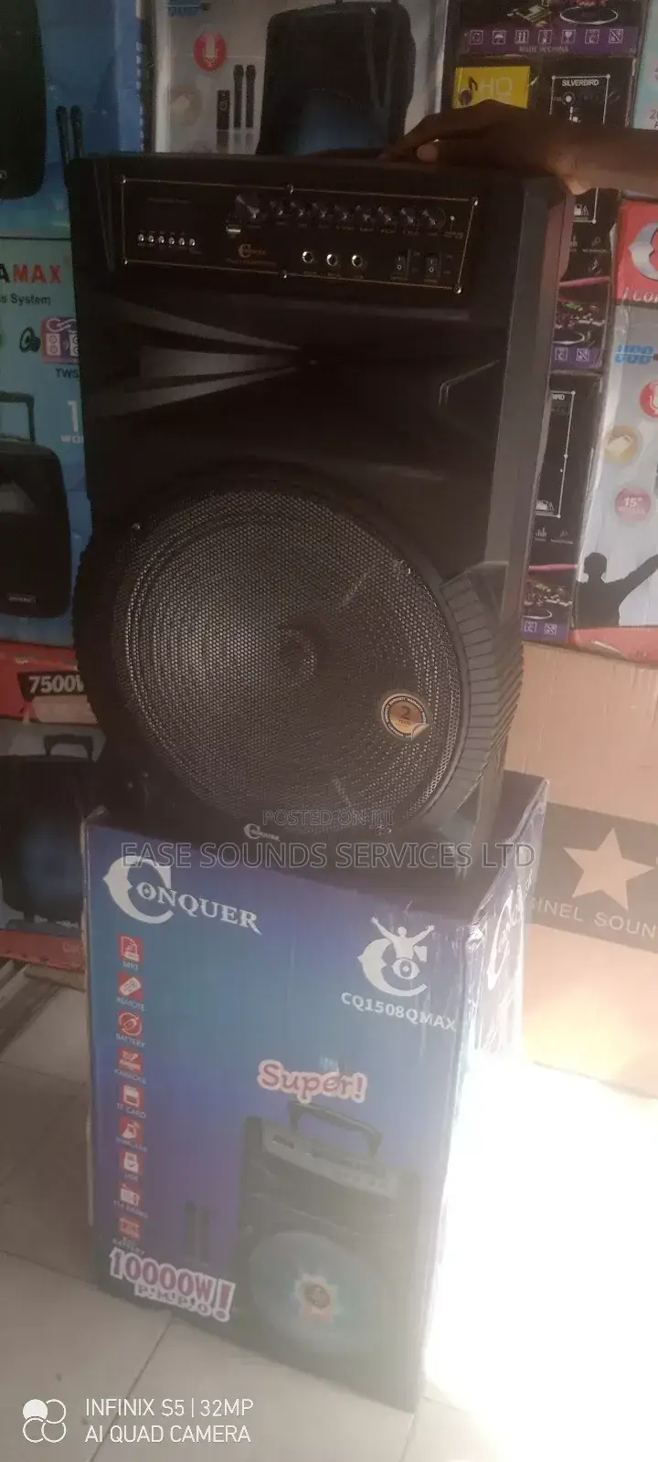 Conquer Heavy Duty Pa System