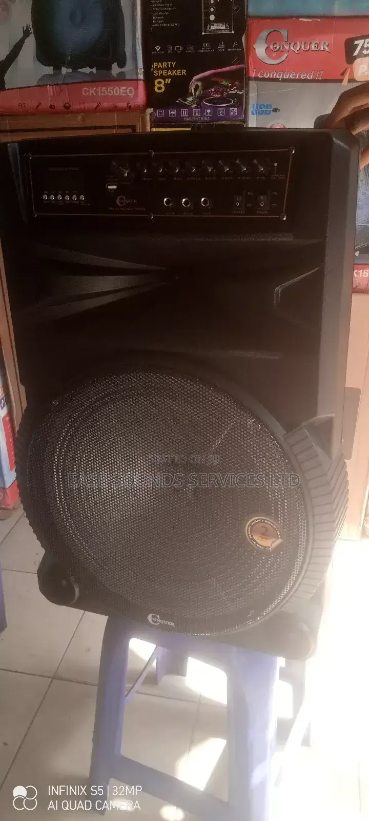 Conquer Heavy Duty Pa System