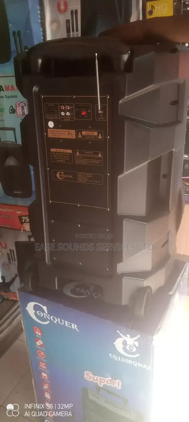 Conquer Heavy Duty Pa System