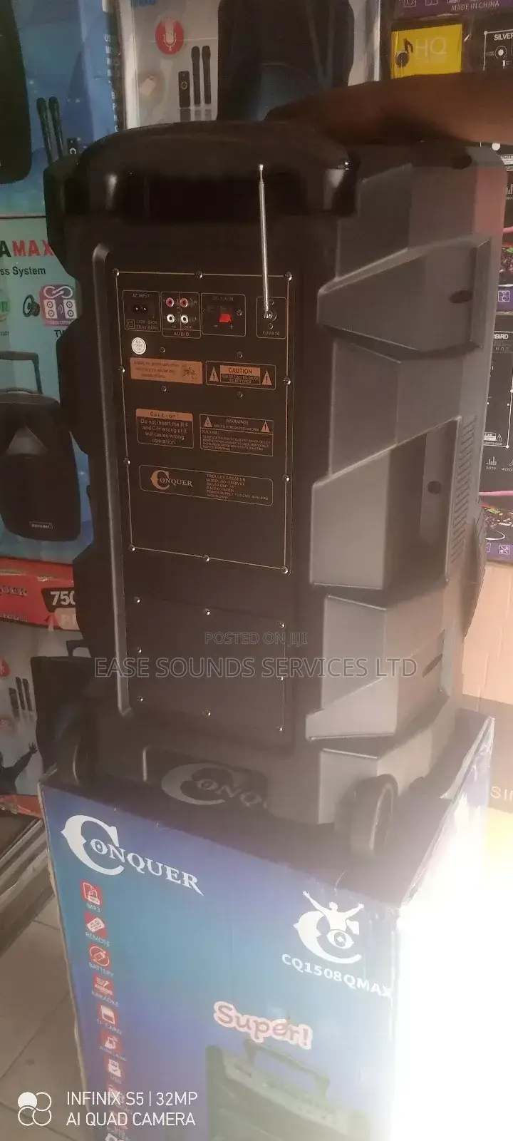 Conquer Heavy Duty Pa System