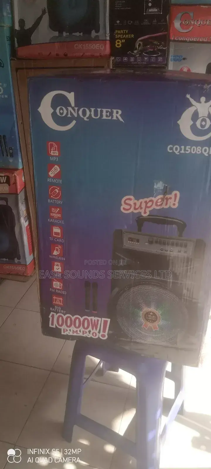 Conquer Heavy Duty Pa System