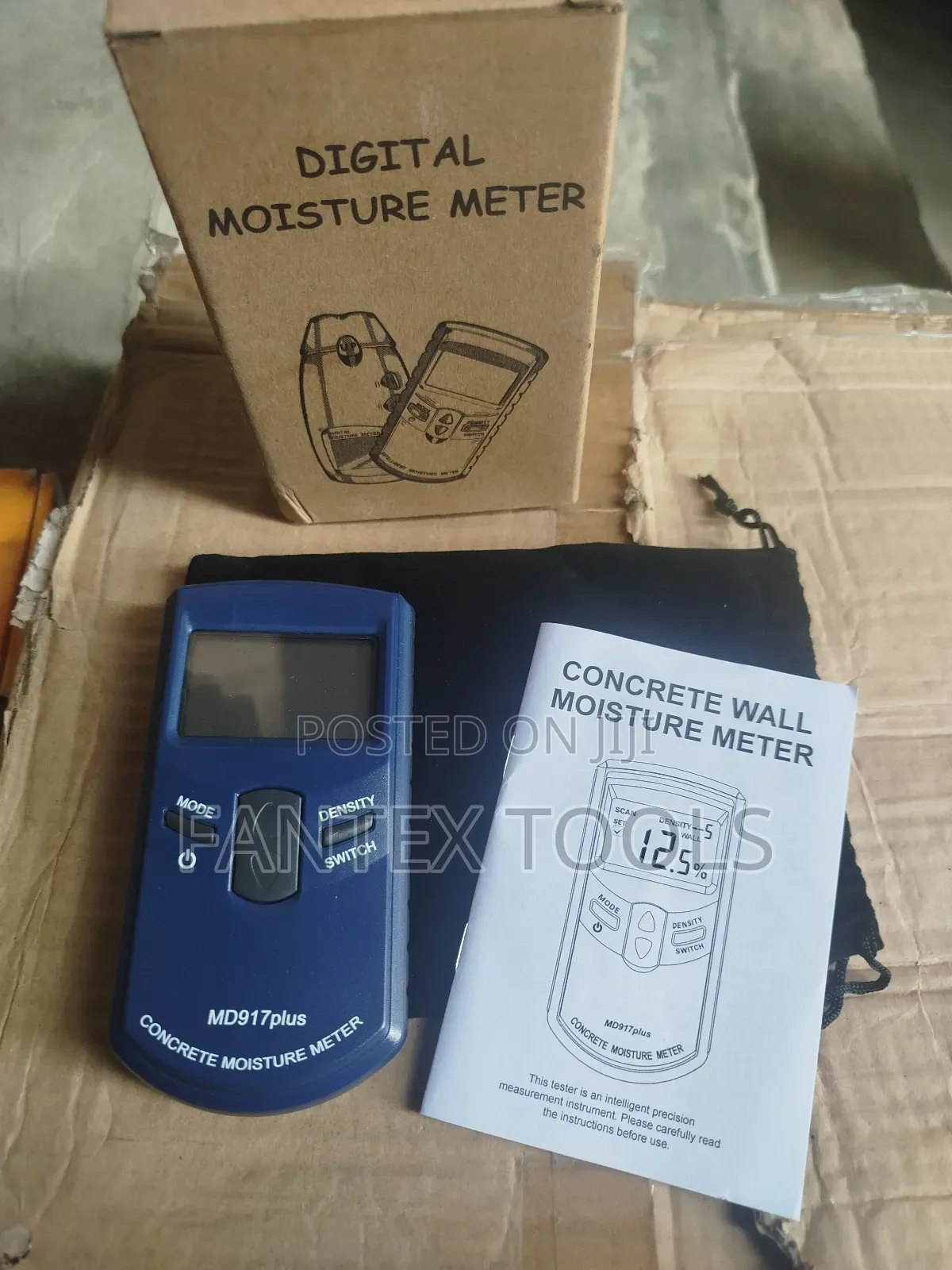 Concrete Moisture Meter.