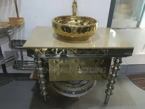 Luxury Gold Cabinet