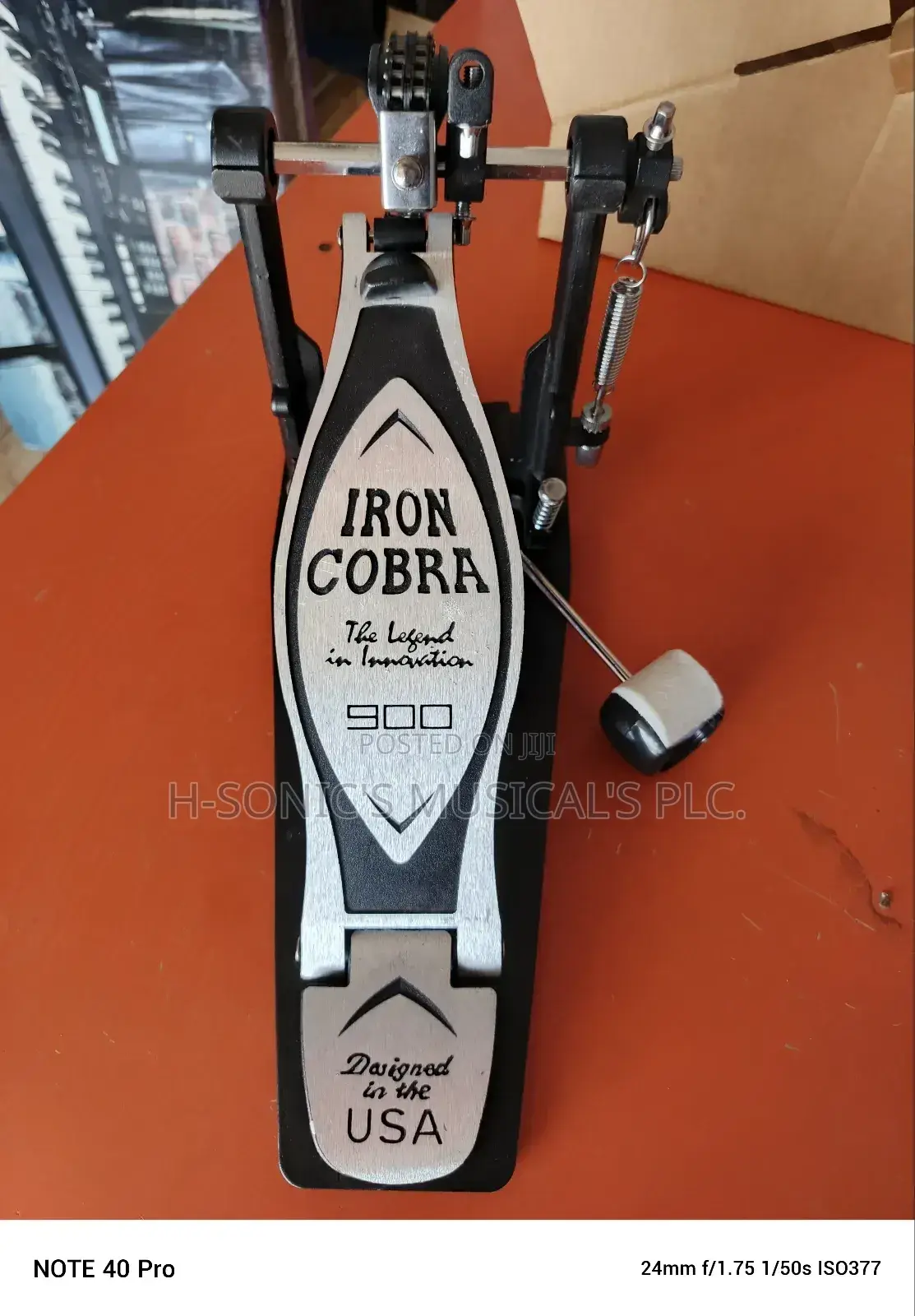 Original Iron Cobra Drum Pedal