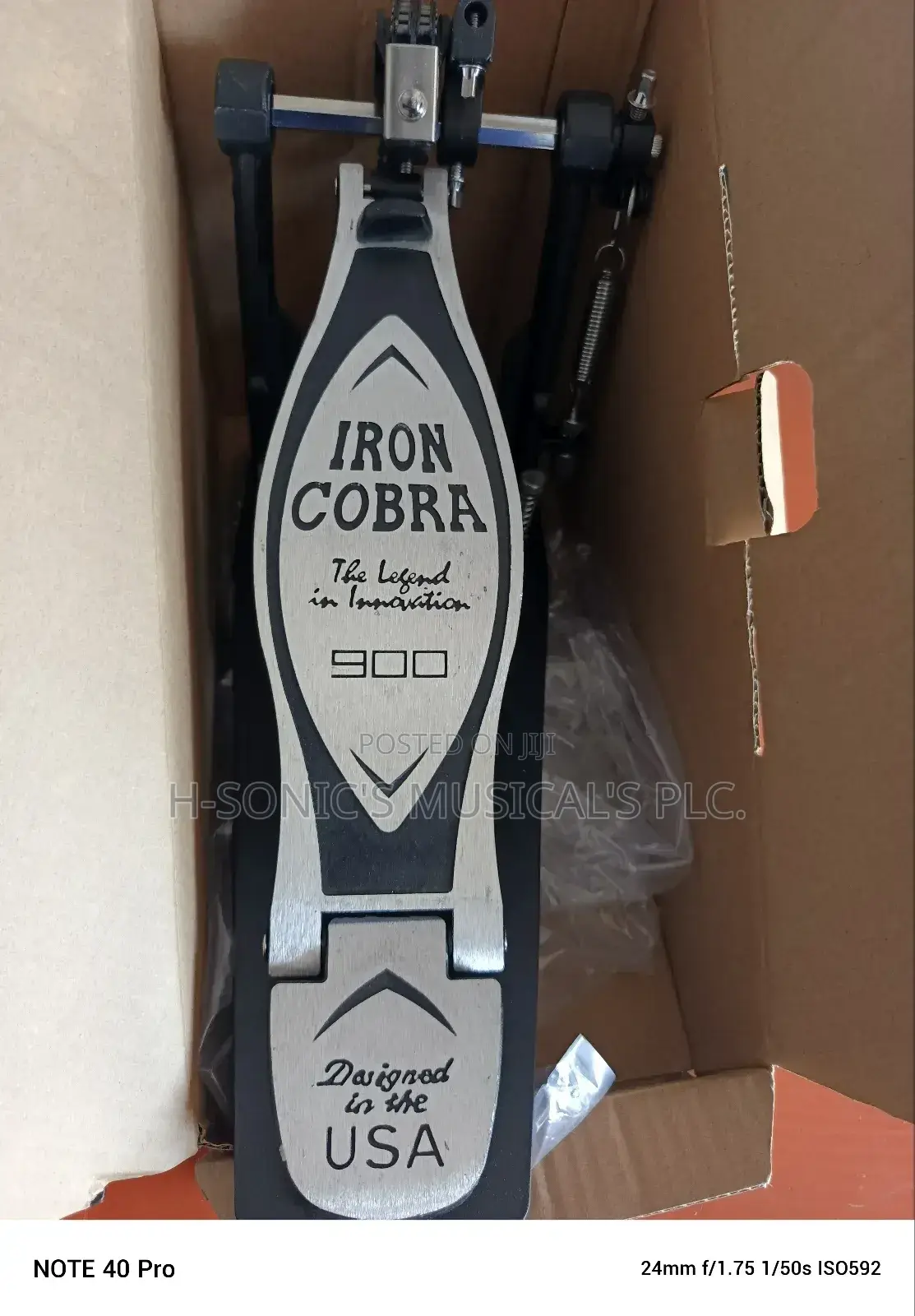 Original Iron Cobra Drum Pedal