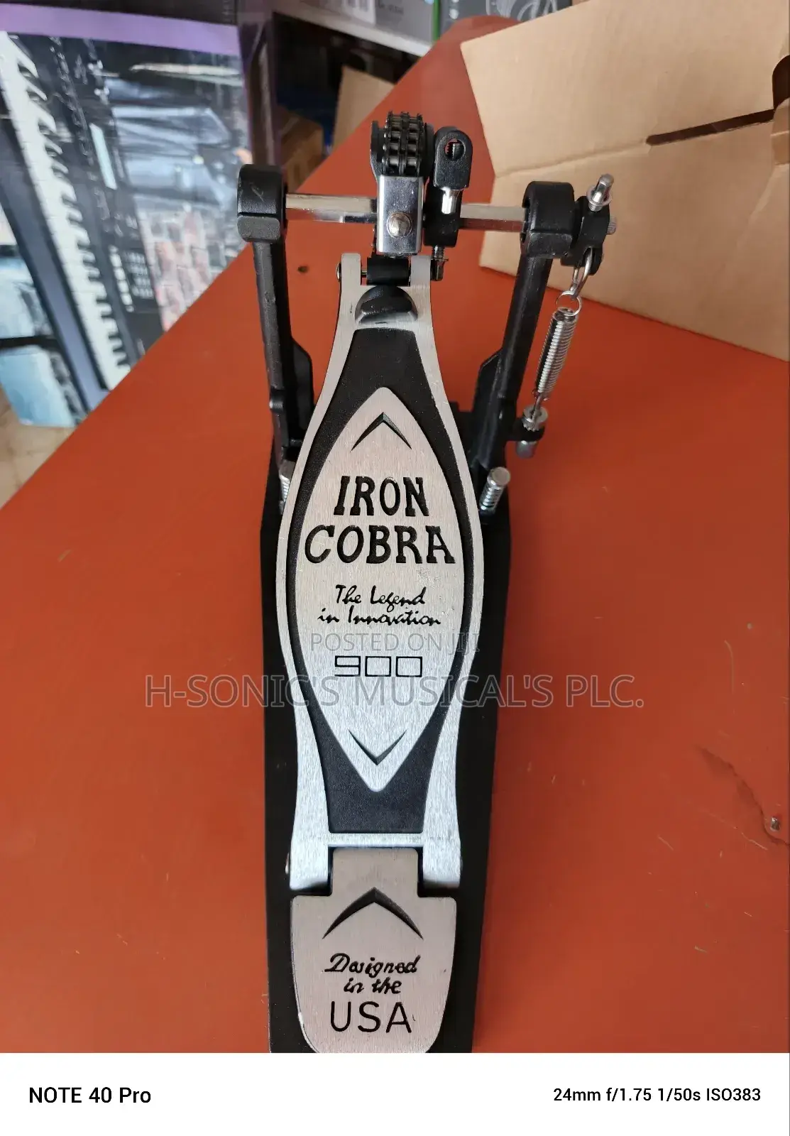 Original Iron Cobra Drum Pedal
