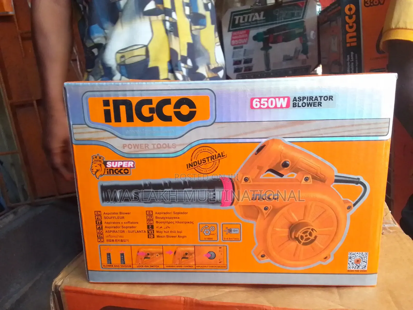Air Blower 650w With 2 Functions
