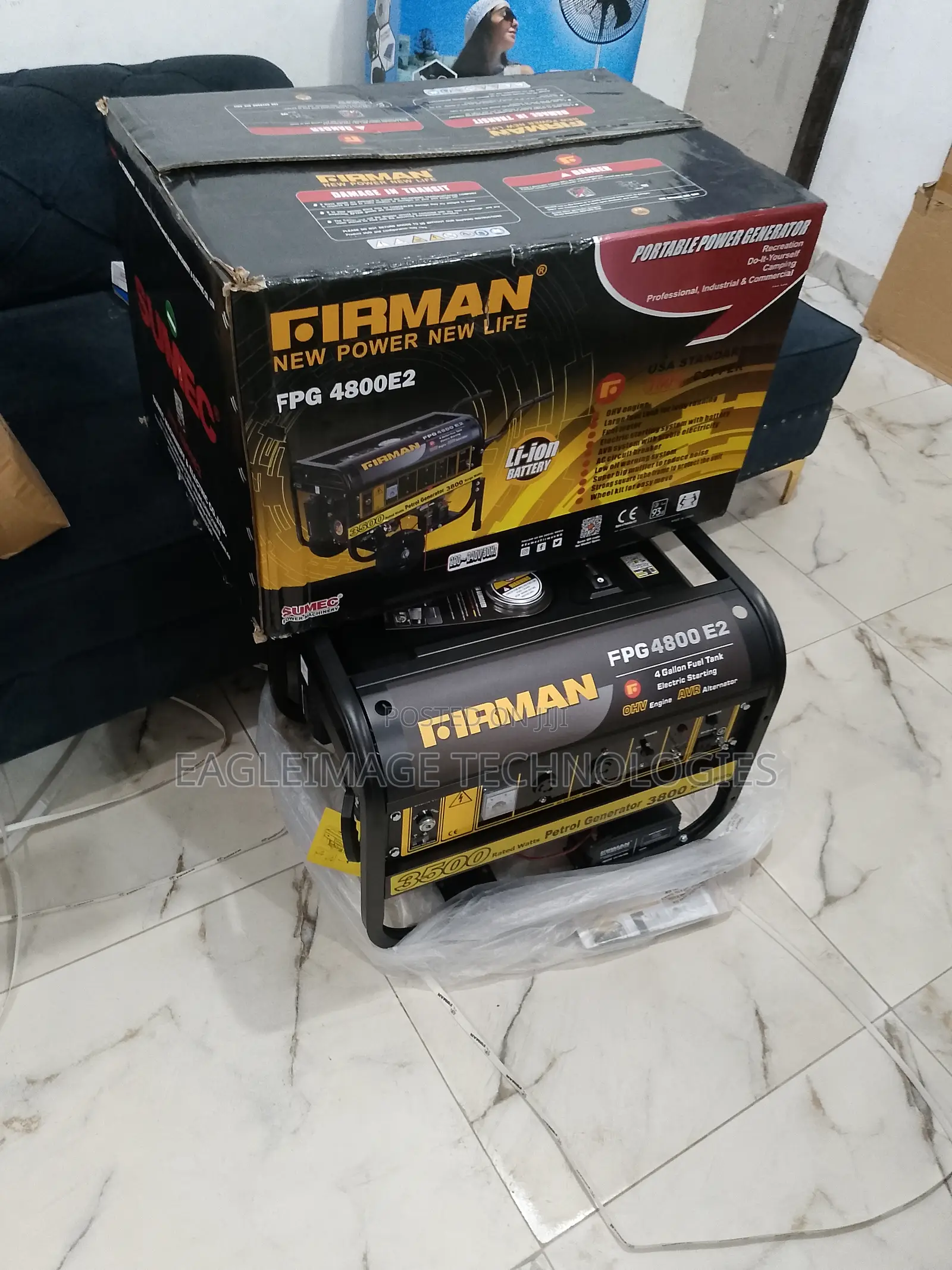 Expert-Approved Firman Generator(Fpg 4800E2)
