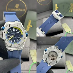 Audemars Piguet Automatic Rubber Strapped Wrist Watch