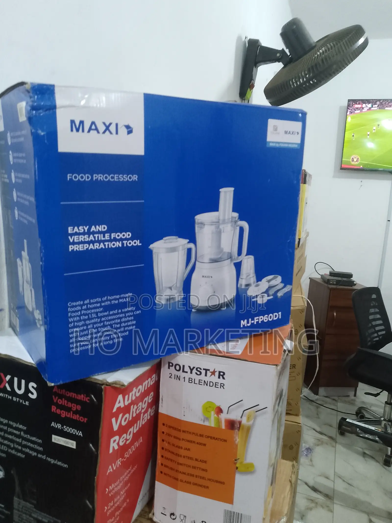 Maxi 1.5L Bowl Food Processor Machine-Mj-Fp60d1