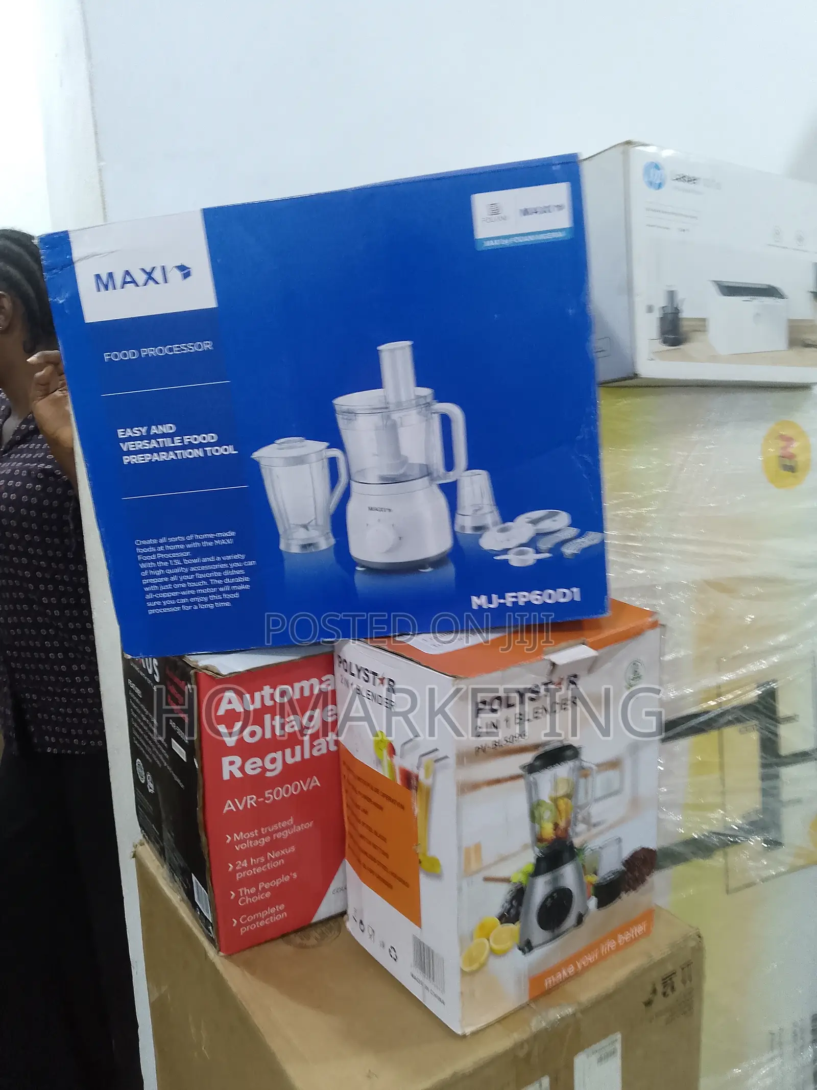 Maxi 1.5L Bowl Smart Kitchen Food Processor-Mj-Fp60d1