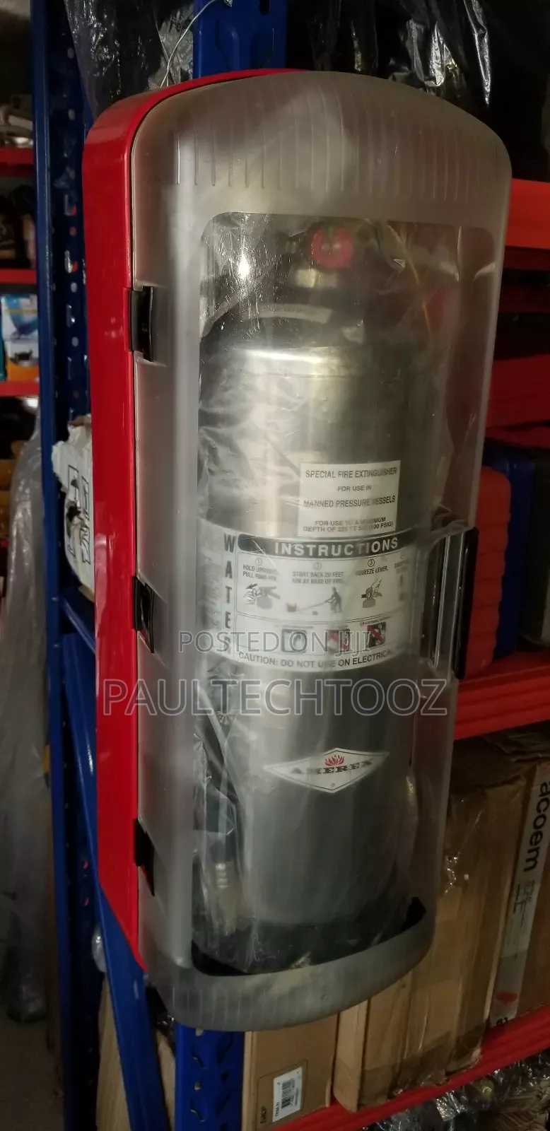 Ridgid Pressure Testing Bucket