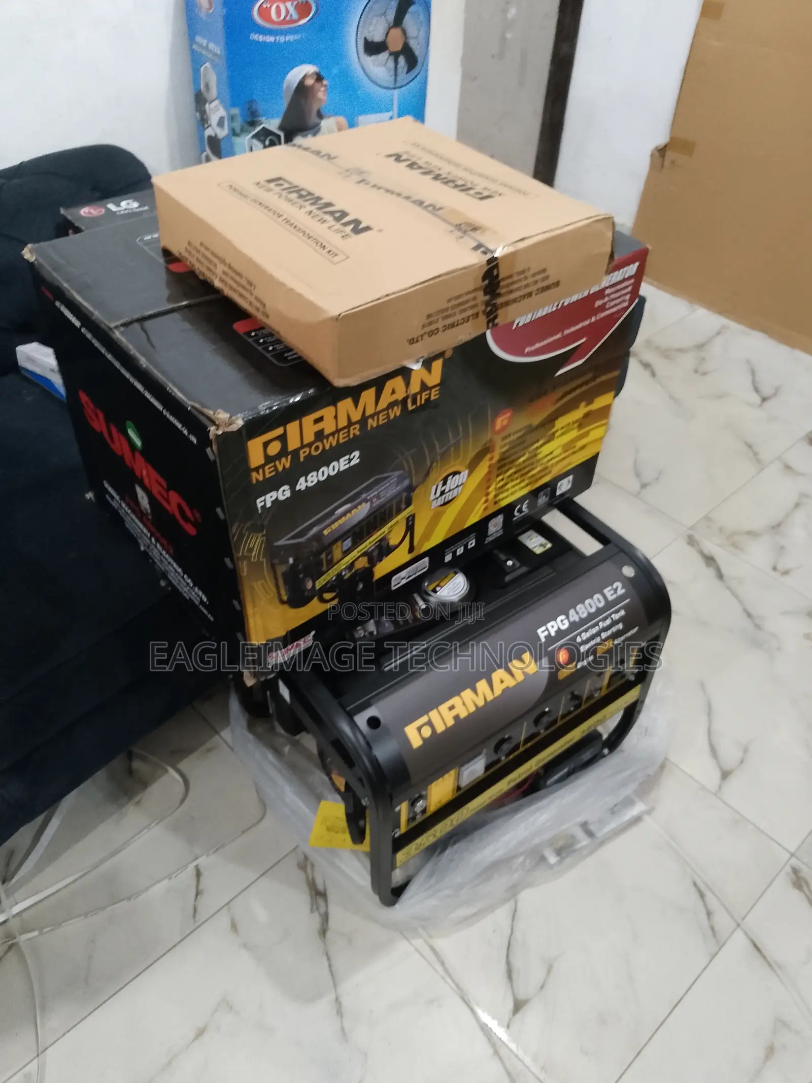 Complete Original Firman 3500W Generator(Fpg 4800E2)