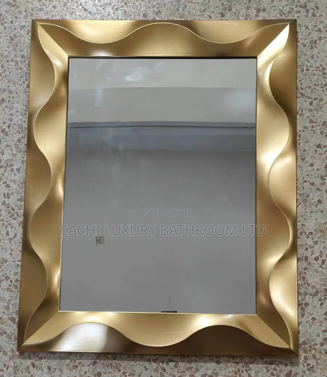 Gold Mirror Without Light