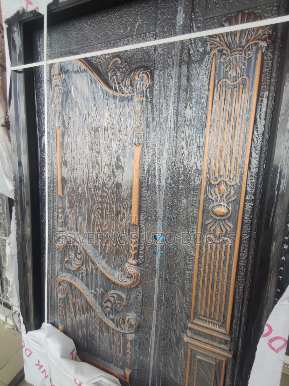 Strong High Quality Cast Aluminium Security Door