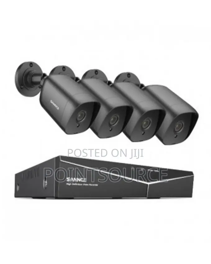4 Channel DVR 4 Bullet Camera 500GB Security System
