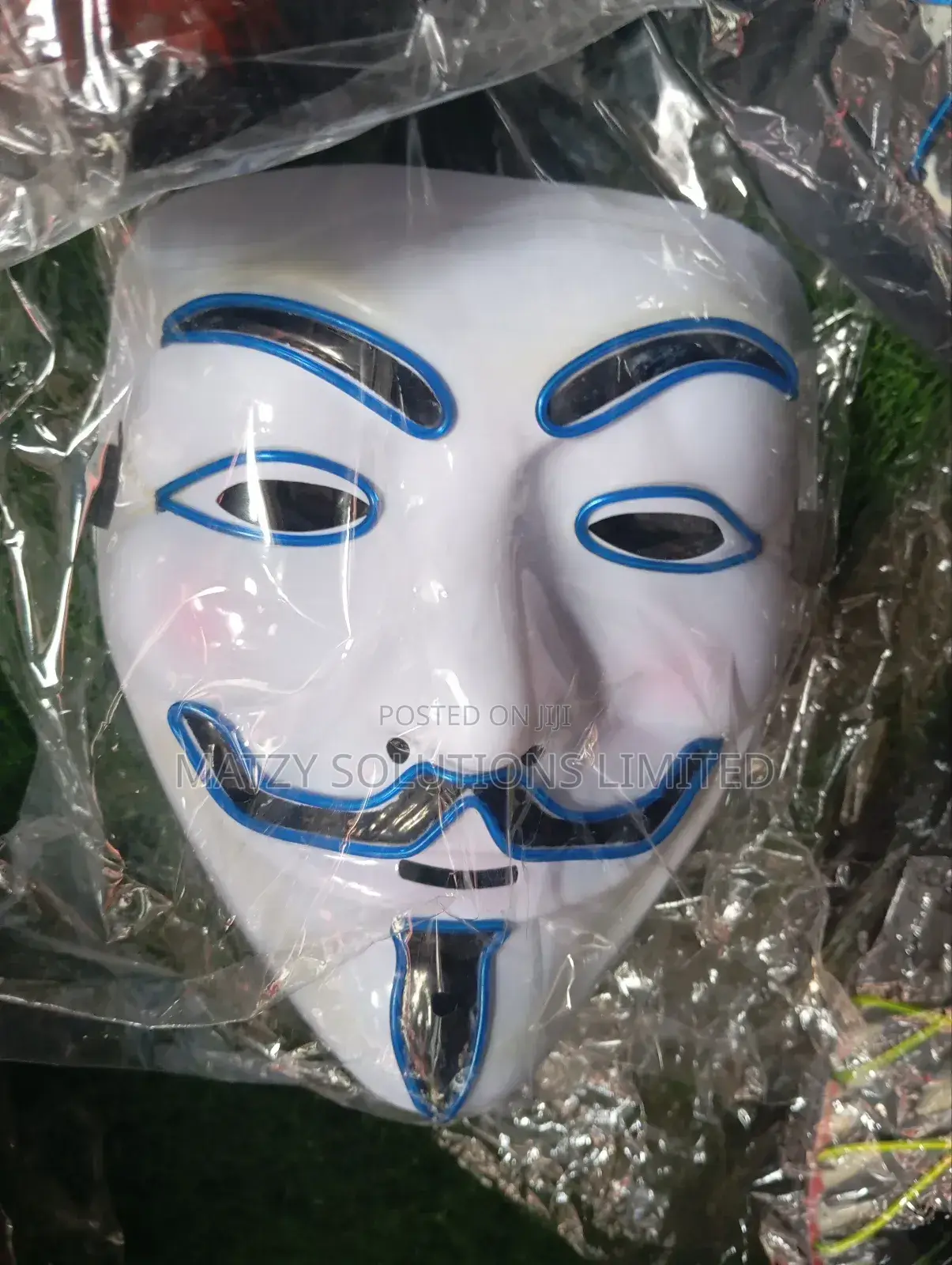 Hacker/Anonymous Vendetta Mask LED